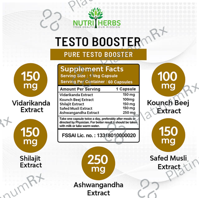 Leanhealth Testo Booster Capsule