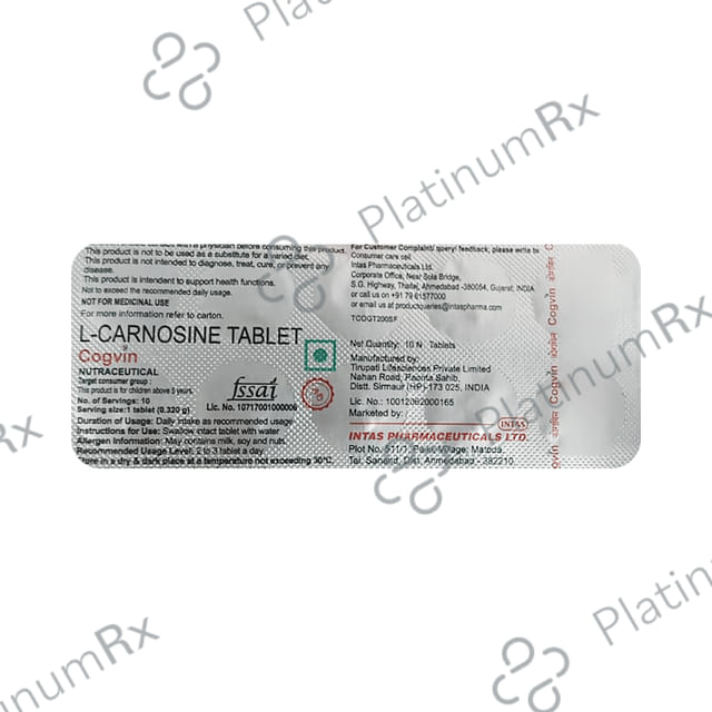 Cogvin Tablet 10s
