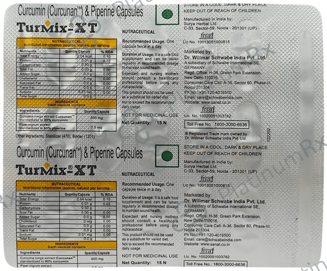 Turmix XT Veg Capsule 15s