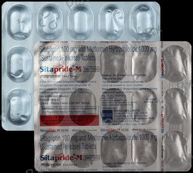 Sitapride M 100/1000mg Tablet SR 15s