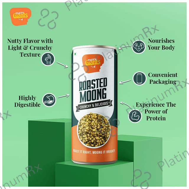 Tastylora Roasted Moong (130gm Each)
