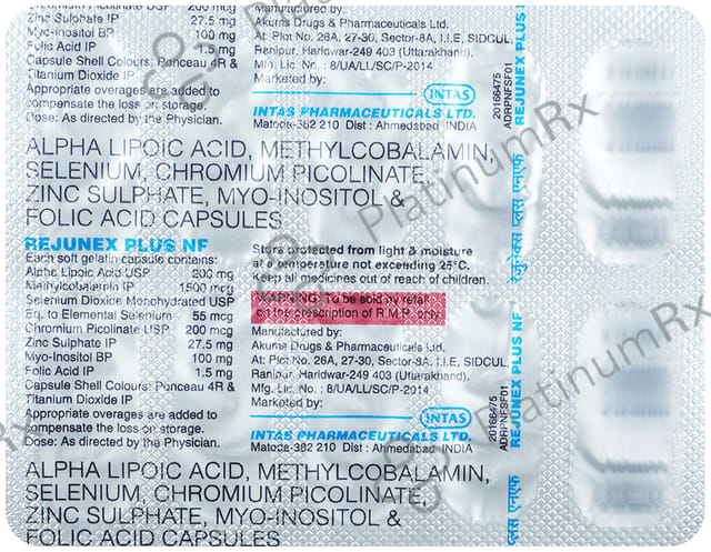 Rejunex Plus NF Capsule 10s