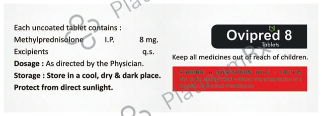 Ovipred 8mg Tablet 10s