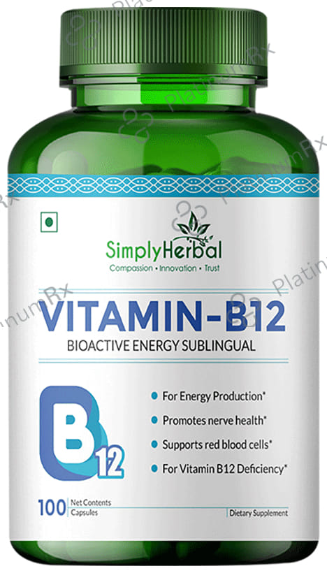 Simply Herbal Vitamin B12 Capsule