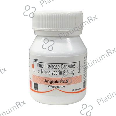 Angiplat 2.5mg Capsule TR 30s