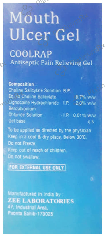 Coolrap Ulcer Dental Gel 15gm