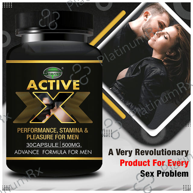 Sabates Active X for Men Capsule 30 capsules