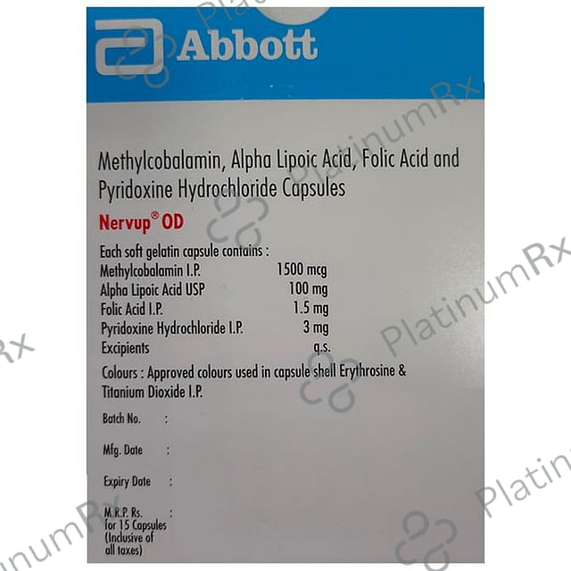 Nervup OD Soft Gelatin Capsule 15s
