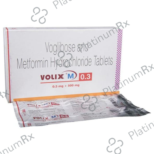Volix M 0.3/500mg Tablet 10s