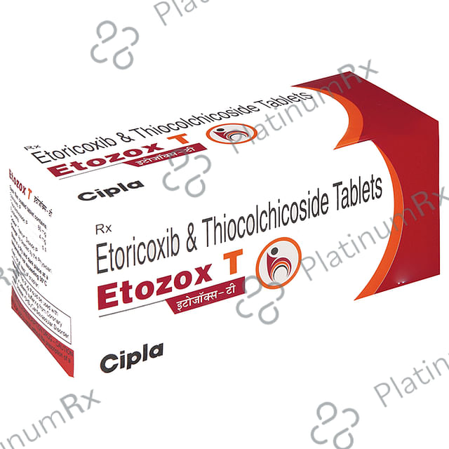 Etozox T 60/4mg Tablet 10s