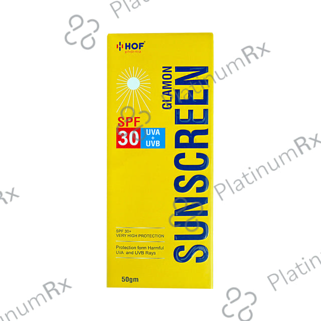 HOF Pharma SPF 30 Glamon Sunscreen 50gm