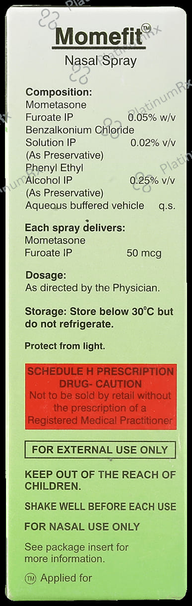 Momefit 50mcg Nasal Spray 10ml