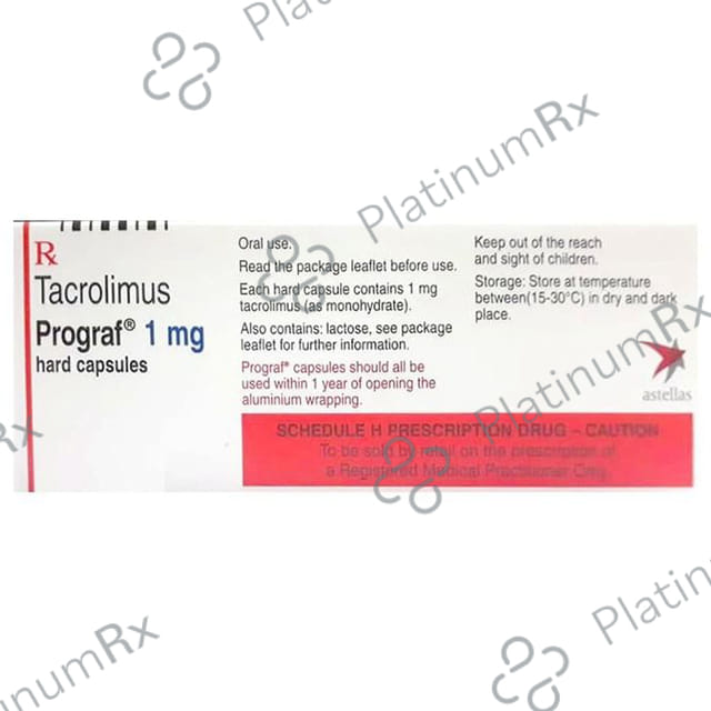 Prograf 1mg Hard Capsule 10s