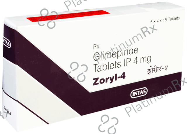 Zoryl 4mg Tablet 15s