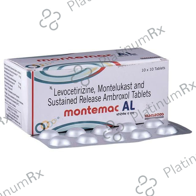 Montemac AL 75/5/10mg Tablet 10s