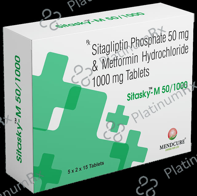 Sitasky-M 50/1000 Tablet