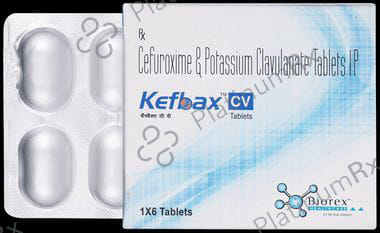 Kefbax CV 500mg/125mg Tablet