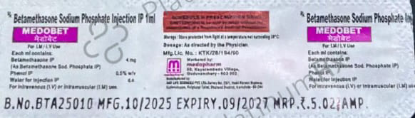 Medobet Injection 1ml