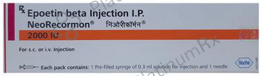 Neo Recormon 2000IU Injection 1 Injection
