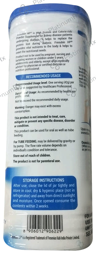 Fresubin HP Vanilla Flavour Powder 400gm