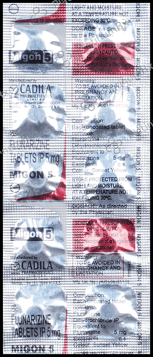 Migon 5mg Tablet 10s
