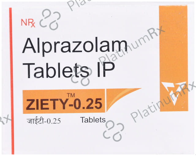 Ziety 0.25mg Tablet