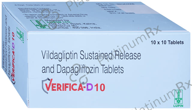 Verifica D 10/100mg Tablet SR 10s