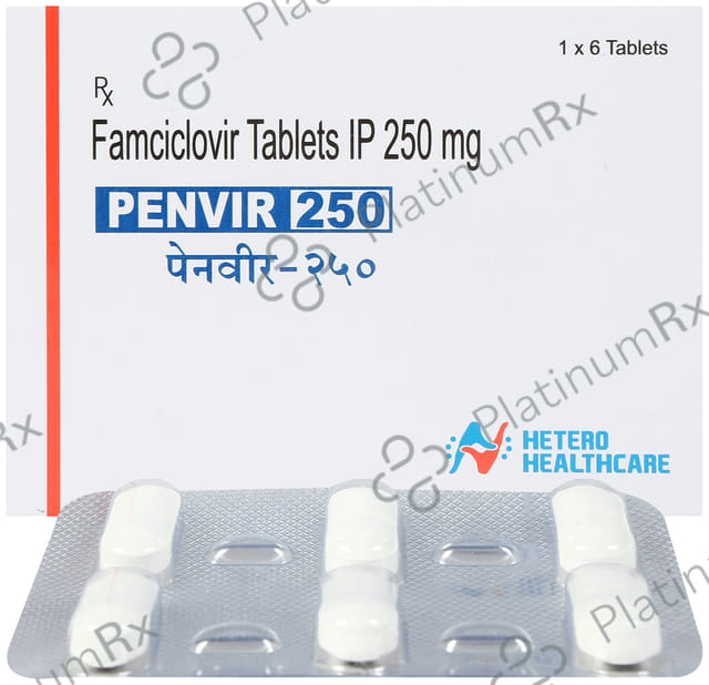 Penvir 250mg Tablet 6s
