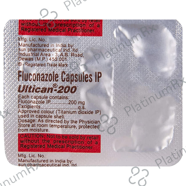 Ultican 200mg Capsule