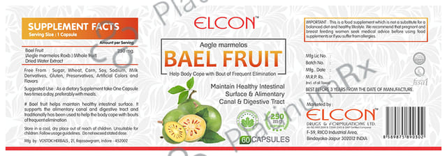 Elcon Bael Fruit Capsule