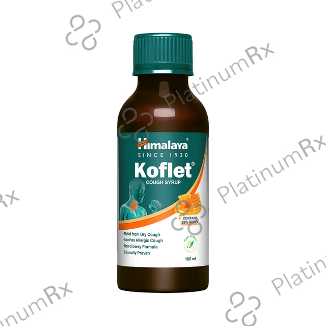 Himalaya Koflet Cough Syrup 100ml