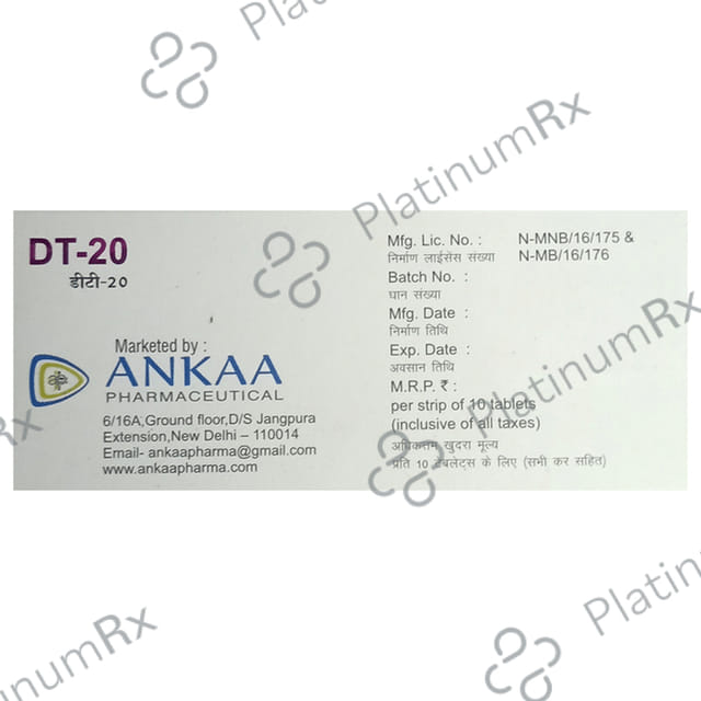 Dt 20mg Tablet