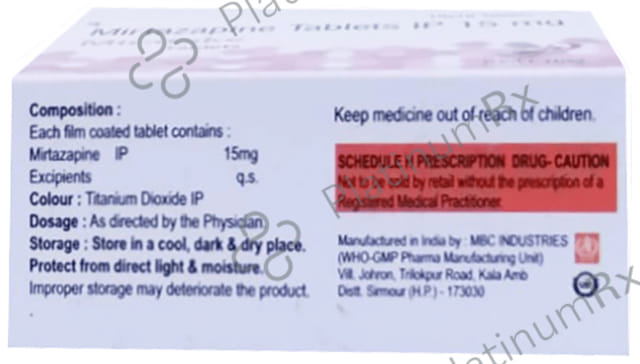 Miratake 15mg Tablet