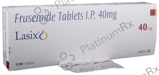Lasix 40mg Tablet 15s