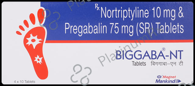 Biggaba NT 75/10mg Tablet SR 10s