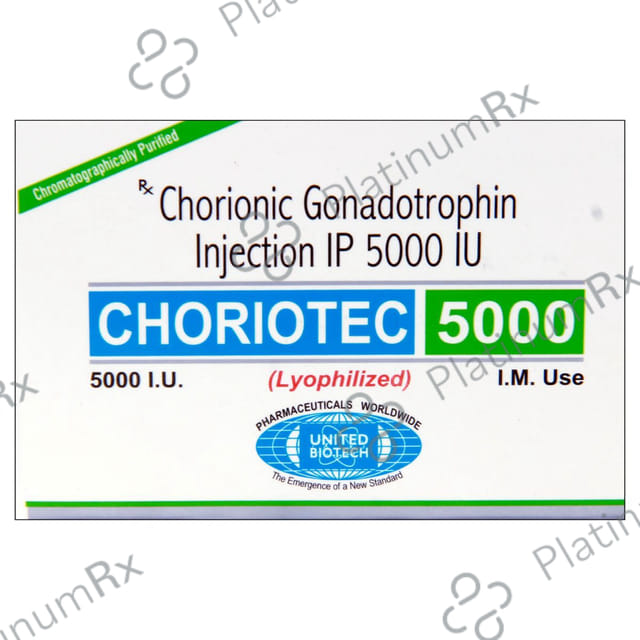 Choriotec 5000IU Injection 1s