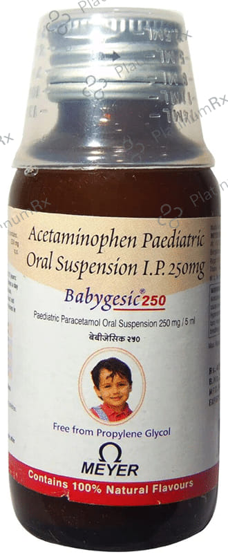 Babygesic 250mg Syrup 60ml