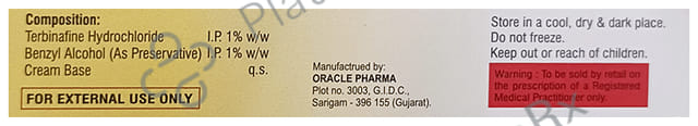 Terfaze 1% Cream 15gm