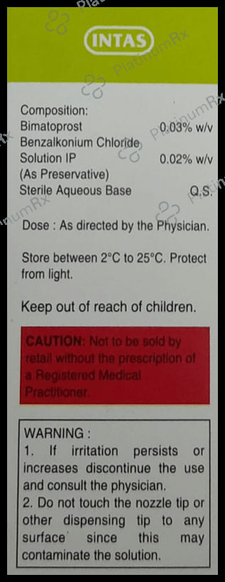 Intaprost Eye Drop