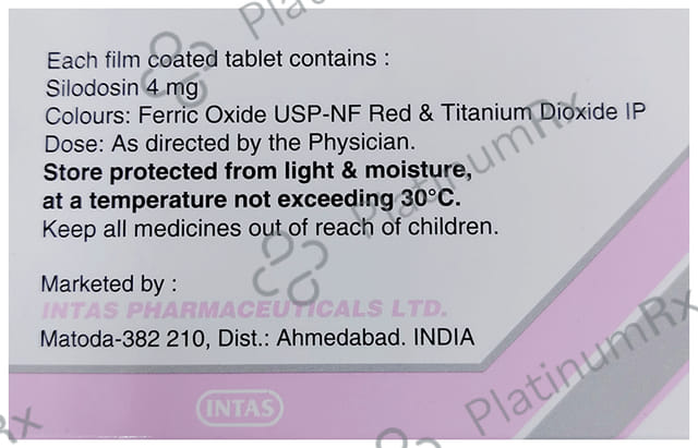 Silotime 4mg Tablet 15s