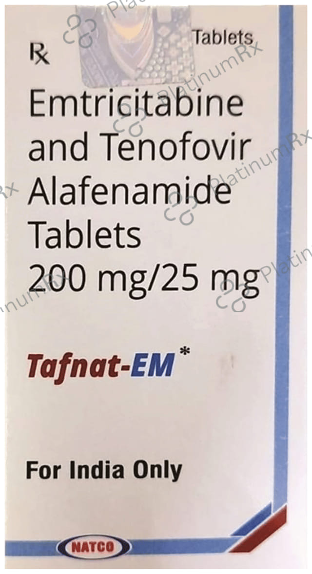 Tafnat EM 200/25mg Tablet 30s