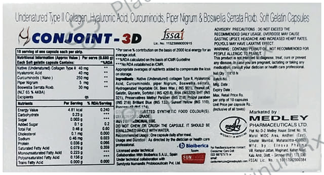 Conjoint 3D Capsule 10s