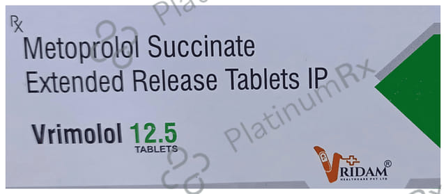 Vrimolol 12.5 Tablet ER