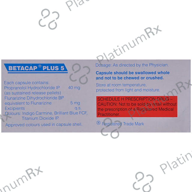 Betacap Plus LS 5/20mg Capsule 10s