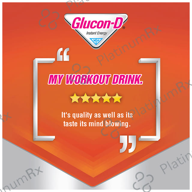 Glucon D with Glucose Tangy Orange Flavour Powder 450gm