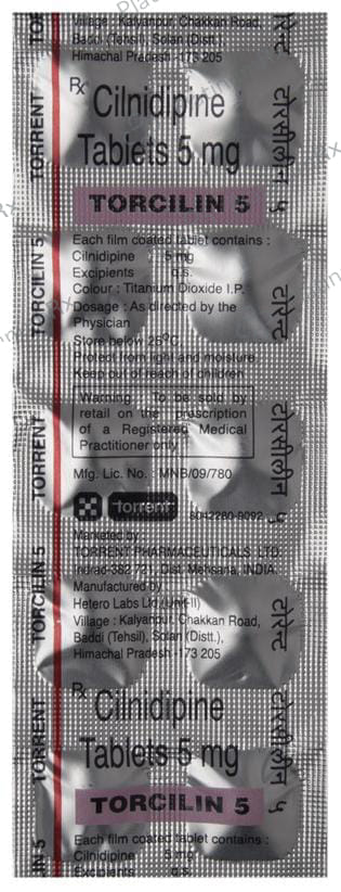 Torcilin 5mg Tablet 10s