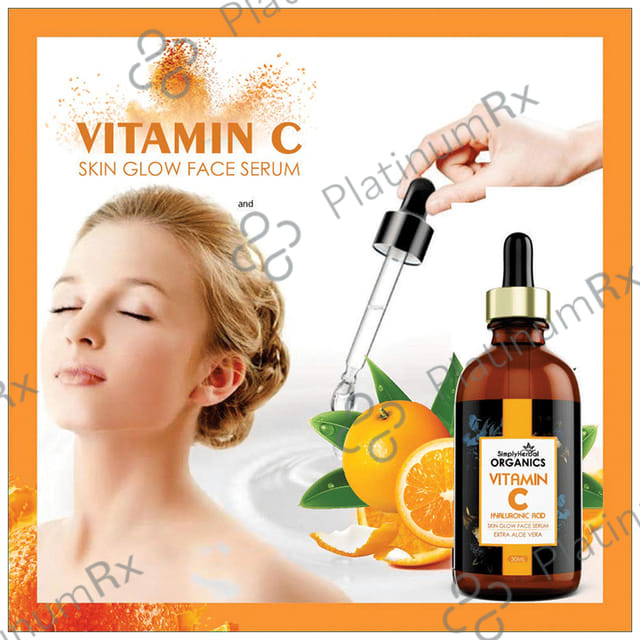 Simply Herbal Organics Vitamin C Hyaluronic Acid Face Serum