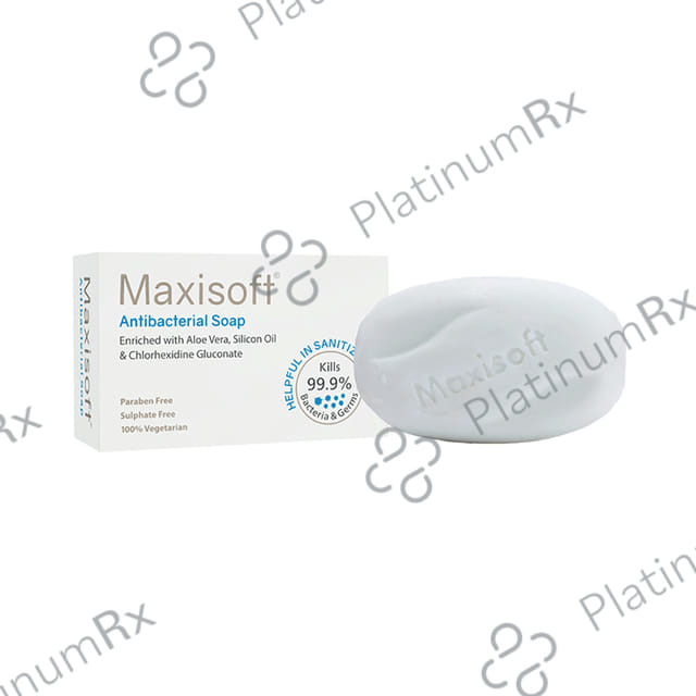Maxisoft Antibacterial Soap (75gm Each) 1 Pack
