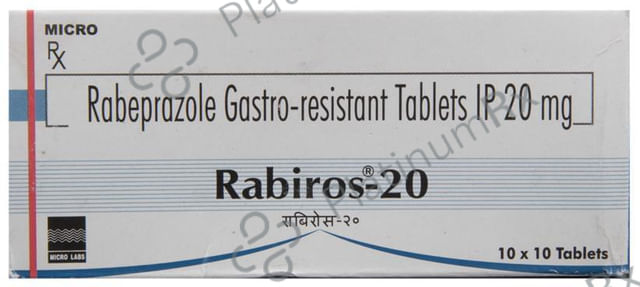 Rabiros 20mg Tablet 10s