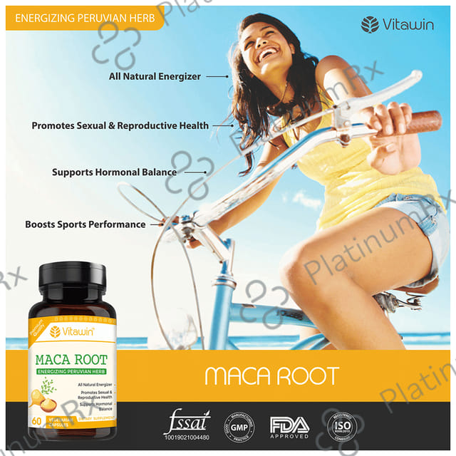 Vitawin Maca Root Vegetarian Capsule